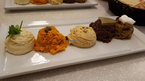 Dip creams at Aux Vivres - St Laurent in Montreal