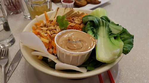 Thai bowl at Aux Vivres - St Laurent in Montreal