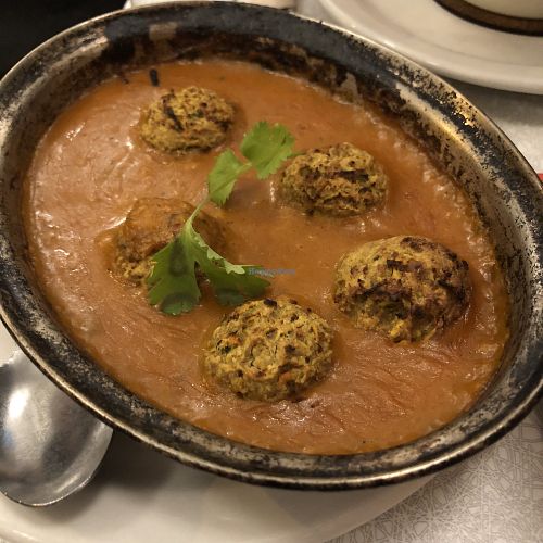 Bouchées de Malai Kofta at Aux Vivres - St Laurent in Montreal
