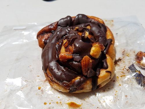Chocolate roll at Doco - City Farm House Cafe in Busan