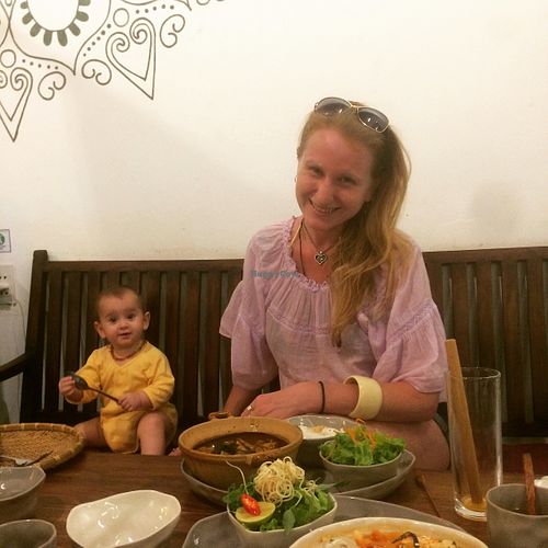 Us at Vegan Zone in Hoi An