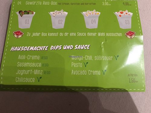 sauces  at Exotiko -  Eat Creative in Augsburg