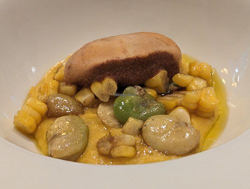 Beans and corn and yum at Hillside Kitchen & Cellar in Wellington