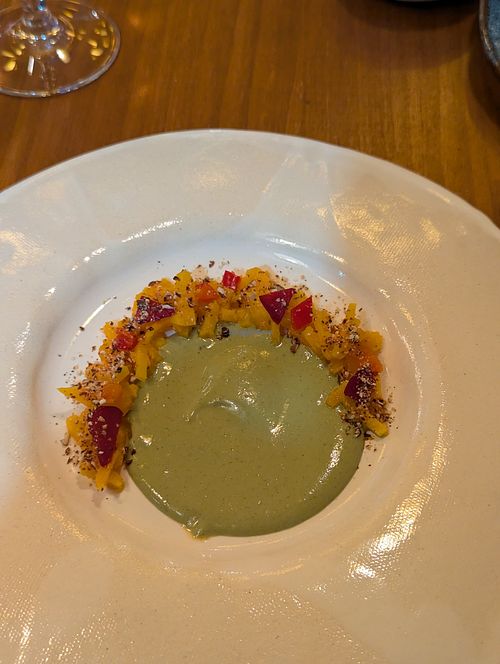 The whole pumpkin at Hillside Kitchen & Cellar in Wellington