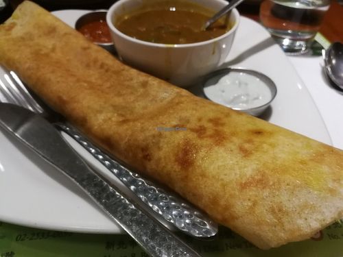 masala dosa at Mayur Indian Kitchen in Taipei