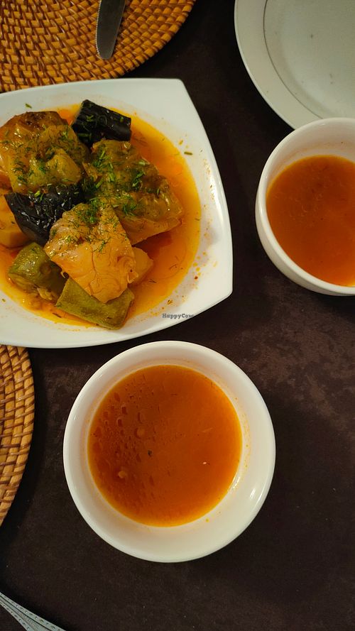 Veggie stew at Old City Restaurant in Samarkand