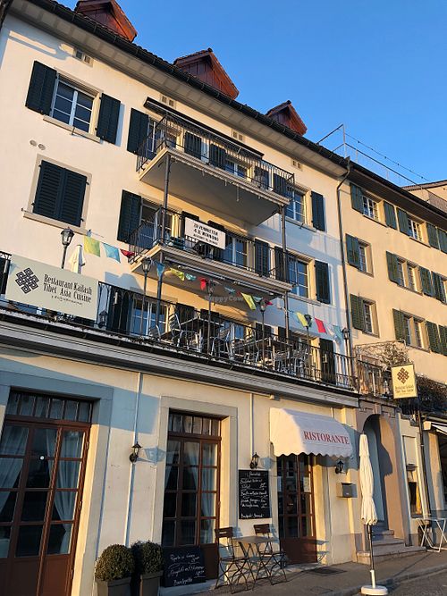 Terrasse at Kailash Tibet Asia Cuisine in Rapperswil-jona