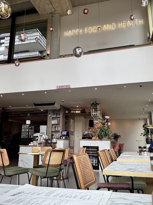 The new location, of course my photo is not what we really saw; go see for yourself!  at Happy Food and Health  in Rotterdam