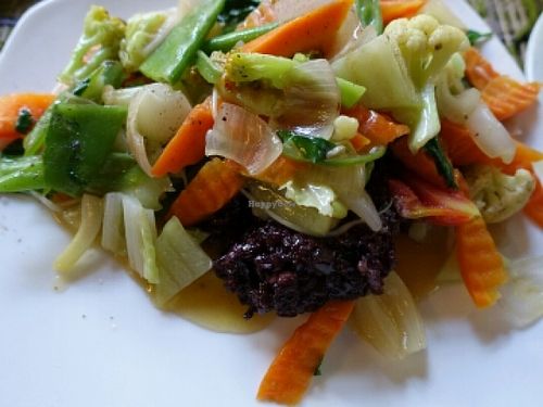 fried vegetables  at The Moon - Old Bagan in Bagan