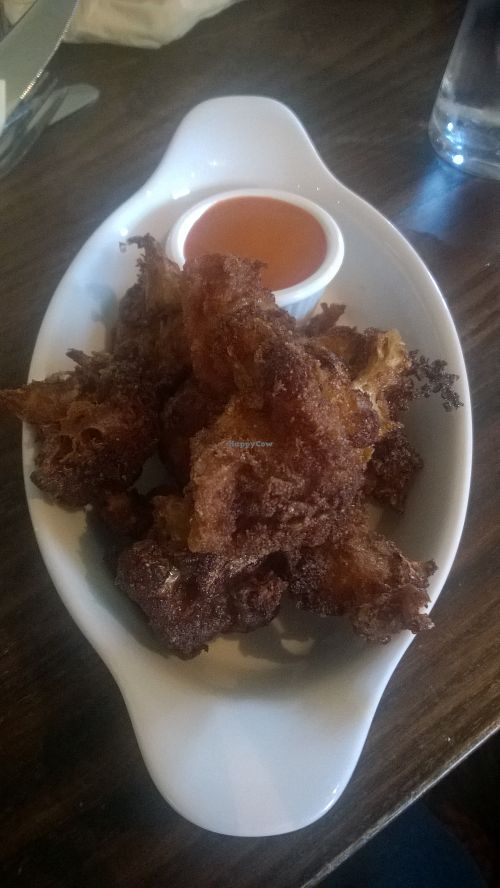 Buffalo cauliflower wings at The New Crown in South Shields