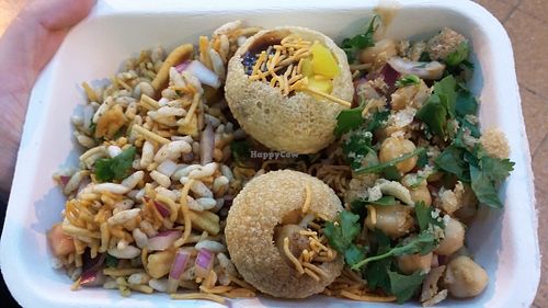 Small platter at Snackwallah in Newcastle Upon Tyne