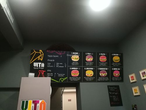 Menu at Vita Italian Burger - Viale Bligny in Milan