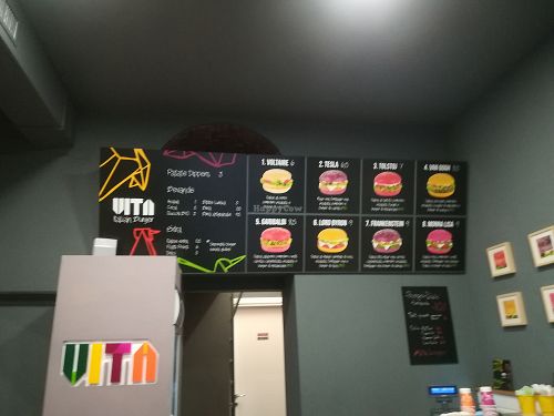 Menu2 at Vita Italian Burger - Viale Bligny in Milan