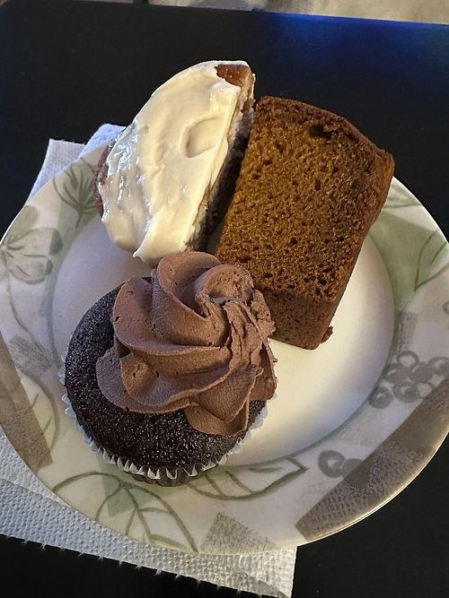 Vegan Cinnamon Roll, Vegan Cupcake & Vegan Pumpkin Bread at Willy Street Co-op in Middleton