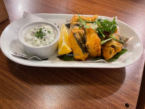 tofish bites at Unity Diner in East London