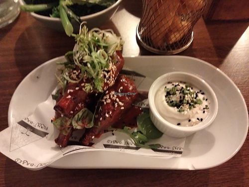 Wings at Unity Diner in East London