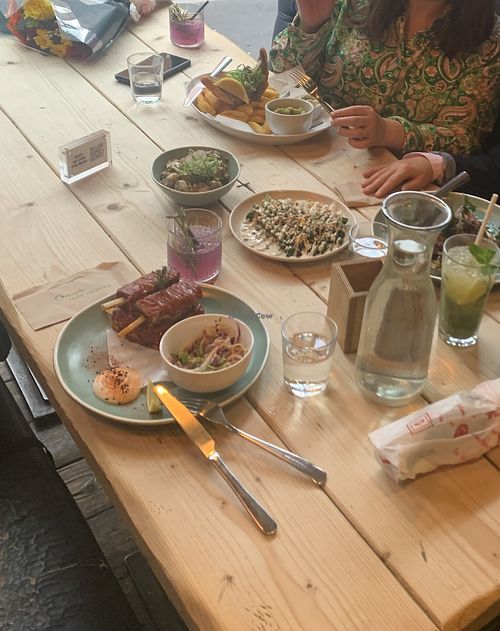   at Unity Diner in East London