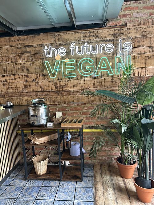 Oh yeah   at Unity Diner in East London