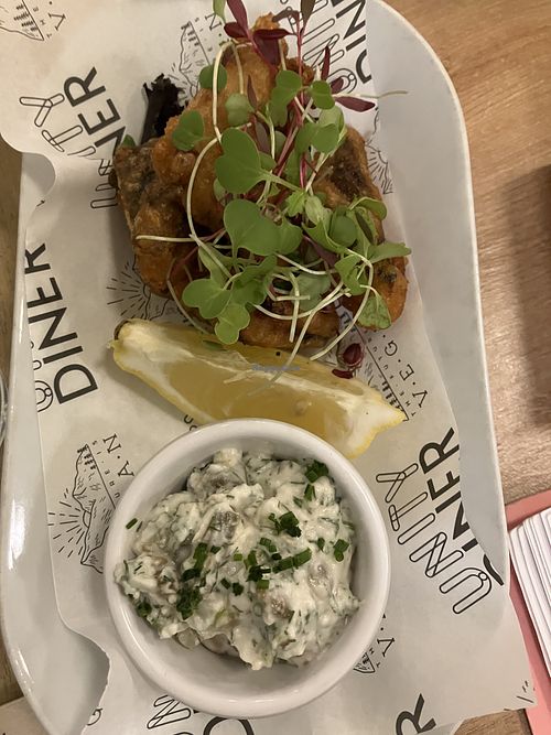   at Unity Diner in East London