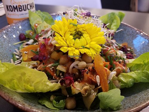 Epic salad at Unity Diner in East London