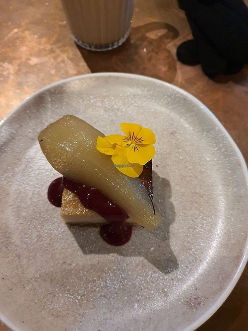 American cheesecake, fruit fit perfectly at Unity Diner in East London