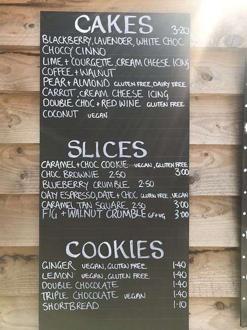 Cakes and cookies at The Foxy Bean in Taunton