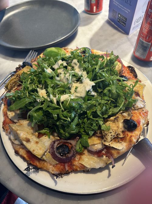   at Pizza Express - 363 Fulham Rd in South West London