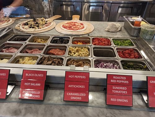 Just some of the veggie options available at Oven 360 in Windsor