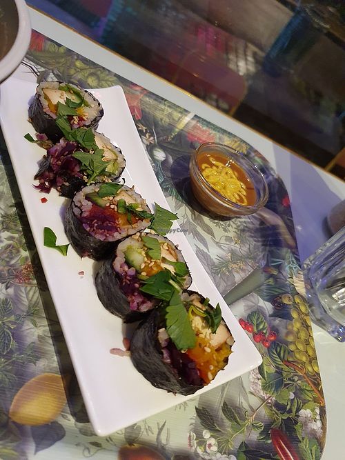 Sushi 🥰 at Le Botaniste - Schuman in Brussels