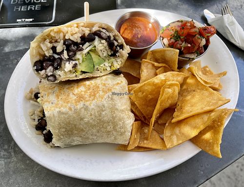 Burrito at Zinc Cafe and Market in Los Angeles