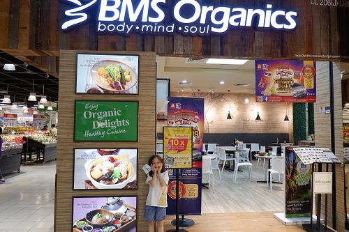 Shop Front. at BMS Organics - Sunway Pyramid in Petaling Jaya