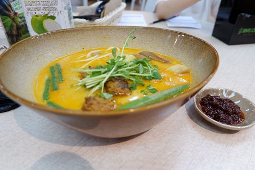 Curry Laksa. at BMS Organics - Sunway Pyramid in Petaling Jaya