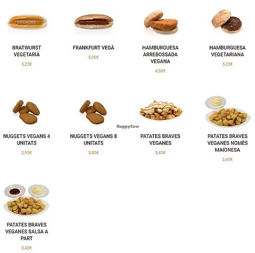 Carta web at El Farolillo in Manresa