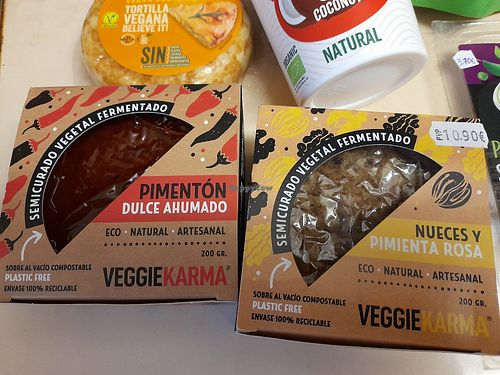 2 of 4 kinds of this cheese brand at Simply Ecological - Vegan in Tarragona
