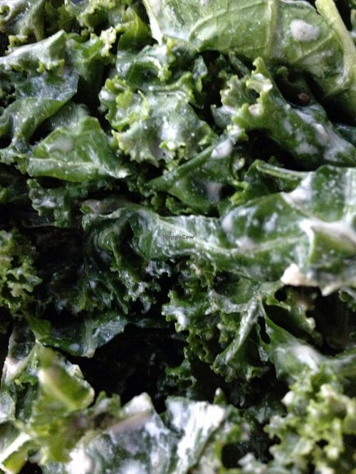 Raw kale side at Senbeb Cafe in Washington