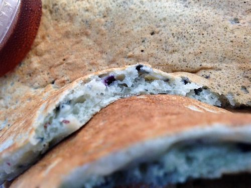 incredibly affordable blueberry pancakes at Senbeb Cafe in Washington