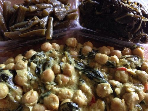 Chick peas anyone  at Senbeb Cafe in Washington
