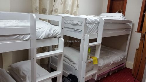 Room with 4 bunk beds at EA Hotel in Blackpool