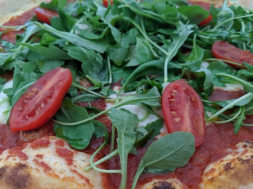 Vegan pizza  at Hotel Europa in Molveno