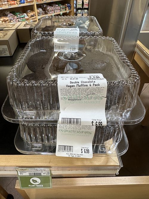 Chocolate muffins!  at Sprouts Farmers Market - Farm Rd in Las Vegas