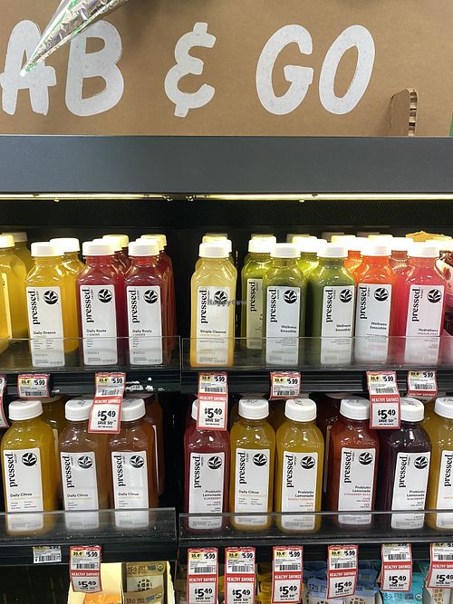 Pressed Juice Spotted in the Grab & Go! 👻  at Sprouts Farmers Market - Sand Creek Rd in Brentwood