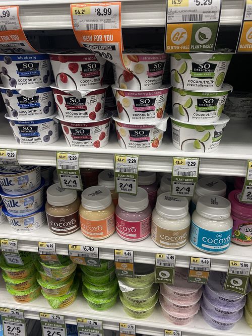 New Vegan Friendly Yogurt Cultures Spotted, GT’s now makes yogurt (in glass containers)!  at Sprouts Farmers Market - Broadway in Oakland