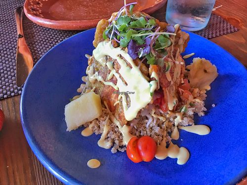 Tostones at Charly's Vegan Tacos in Miami