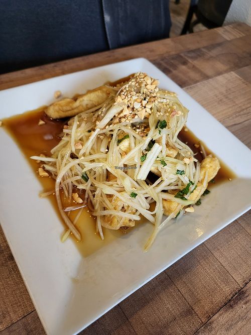 Papaya salad at Pho Van in Pittsburgh