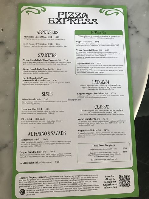   at Pizza Express - Millbank in London