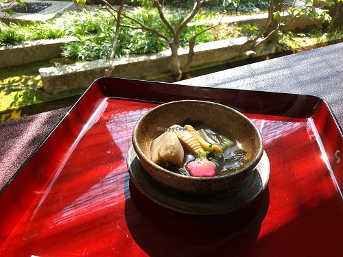 Bamboo hotpot  at Hachinoki in Kamakura