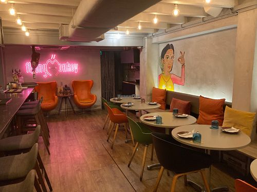 Inside at Flying Monkey in Central Singapore