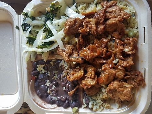 Vegan BBQ Short Ribs  at Vegetarian Restaurant by Hakin in North Miami Beach