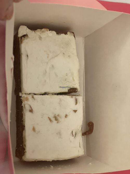 Gluten free vegan ginger cake  at Pizza Express - Shepherds Bush in West London