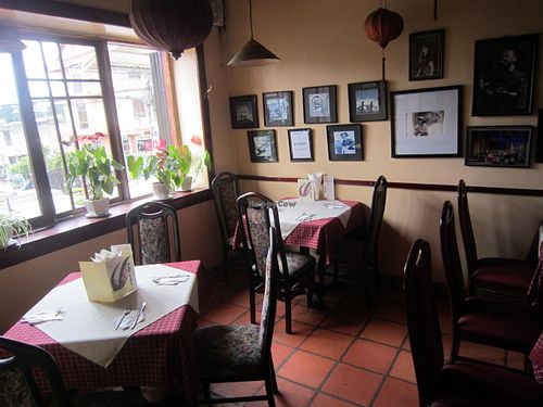 Interior  at V Cafe in Da Lat